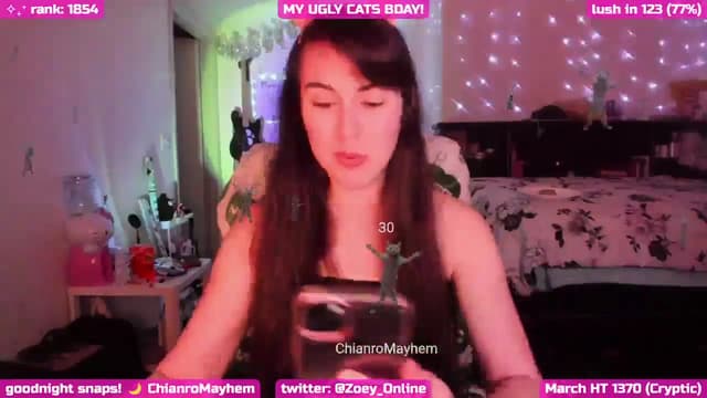 Gallery image thumbnail from Zobot's myfreecams stream on, 03/23/2025, 05:20 image 7 of 20
