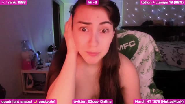 Gallery image thumbnail from Zobot's myfreecams stream on, 03/31/2025, 06:50 image 16 of 20