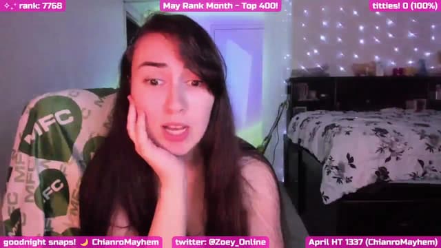 Gallery image thumbnail from Zobot's myfreecams stream on, 04/23/2025, 06:52 image 14 of 20