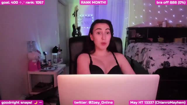 Gallery image thumbnail from Zobot's myfreecams stream on, 05/13/2025, 06:38 image 2 of 20