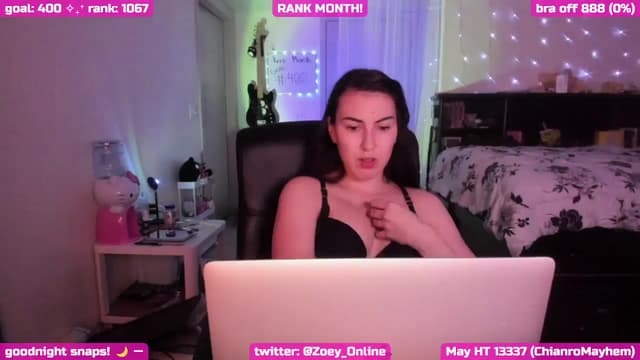 Gallery image thumbnail from Zobot's myfreecams stream on, 05/13/2025, 06:38 image 9 of 20