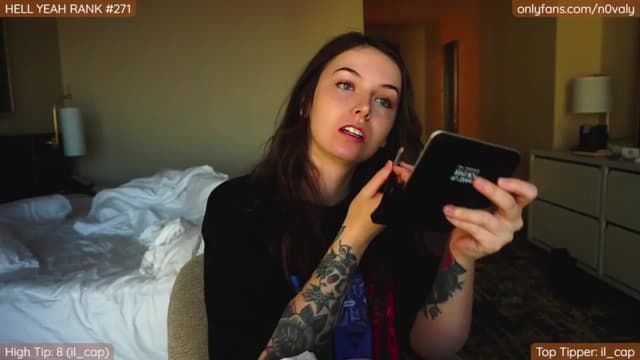 Gallery image thumbnail from n0vaa's myfreecams stream on, 01/26/2024, 24:06 image 16 of 20