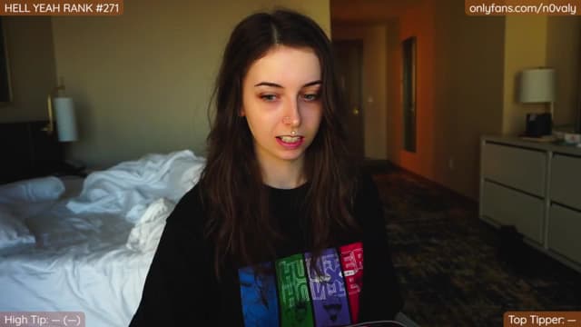Gallery image thumbnail from n0vaa's myfreecams stream on, 01/26/2024, 24:06 image 9 of 20